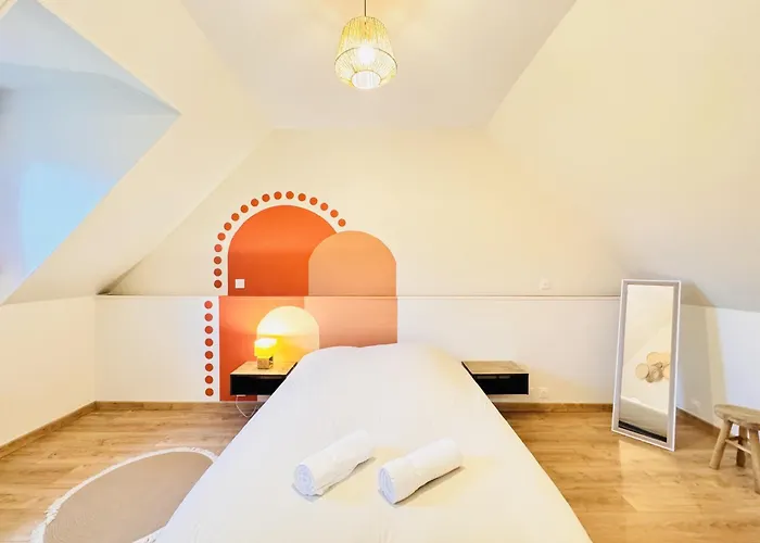 Ferienhaus Le Grand Bricoin - Campagne - Parking - 12 Pers