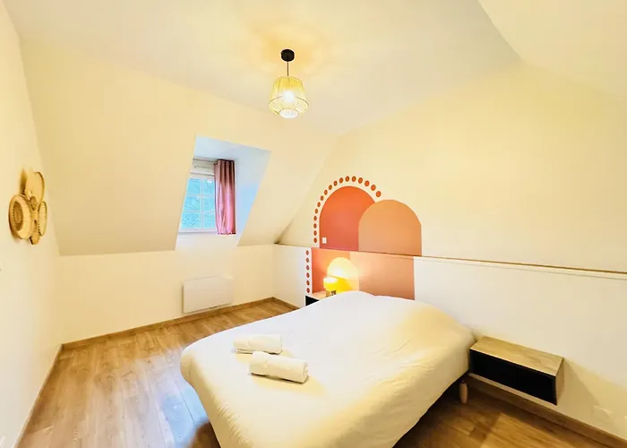 Ferienhaus Le Grand Bricoin - Campagne - Parking - 12 Pers